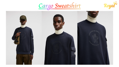 탑몽*x / 몽*레어 카보 맨투맨 , Cargo Sweatshirt