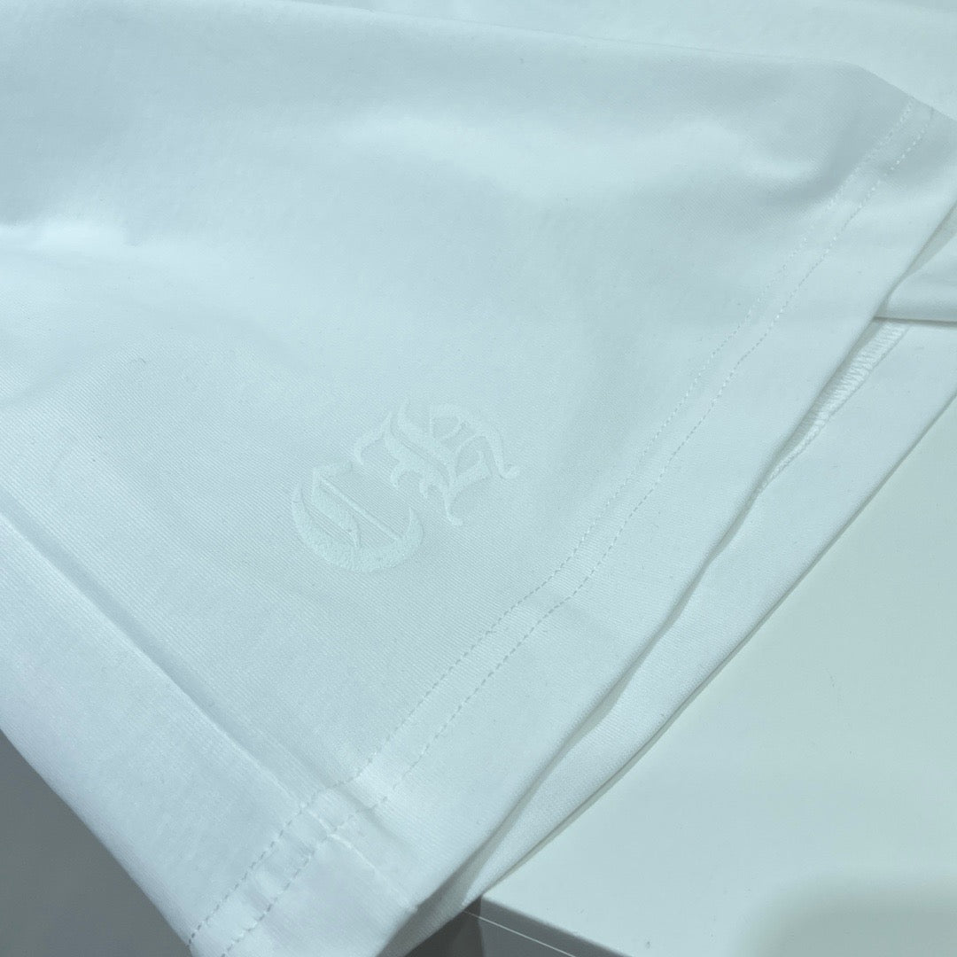 ZB / 크롬하츠 오리지널 밑단컬러십자 반팔티셔츠 Tee