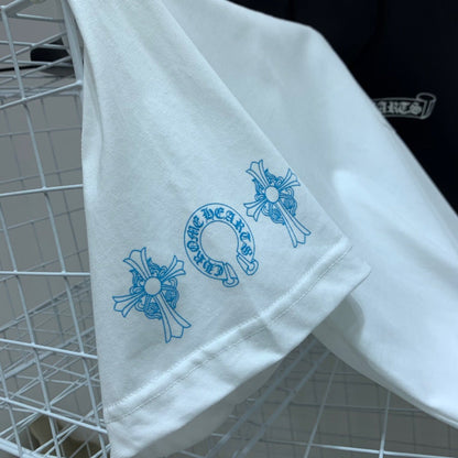 ZB / 크롬하츠 오리지널 아이스블루 십자가 팔티셔츠 Tee