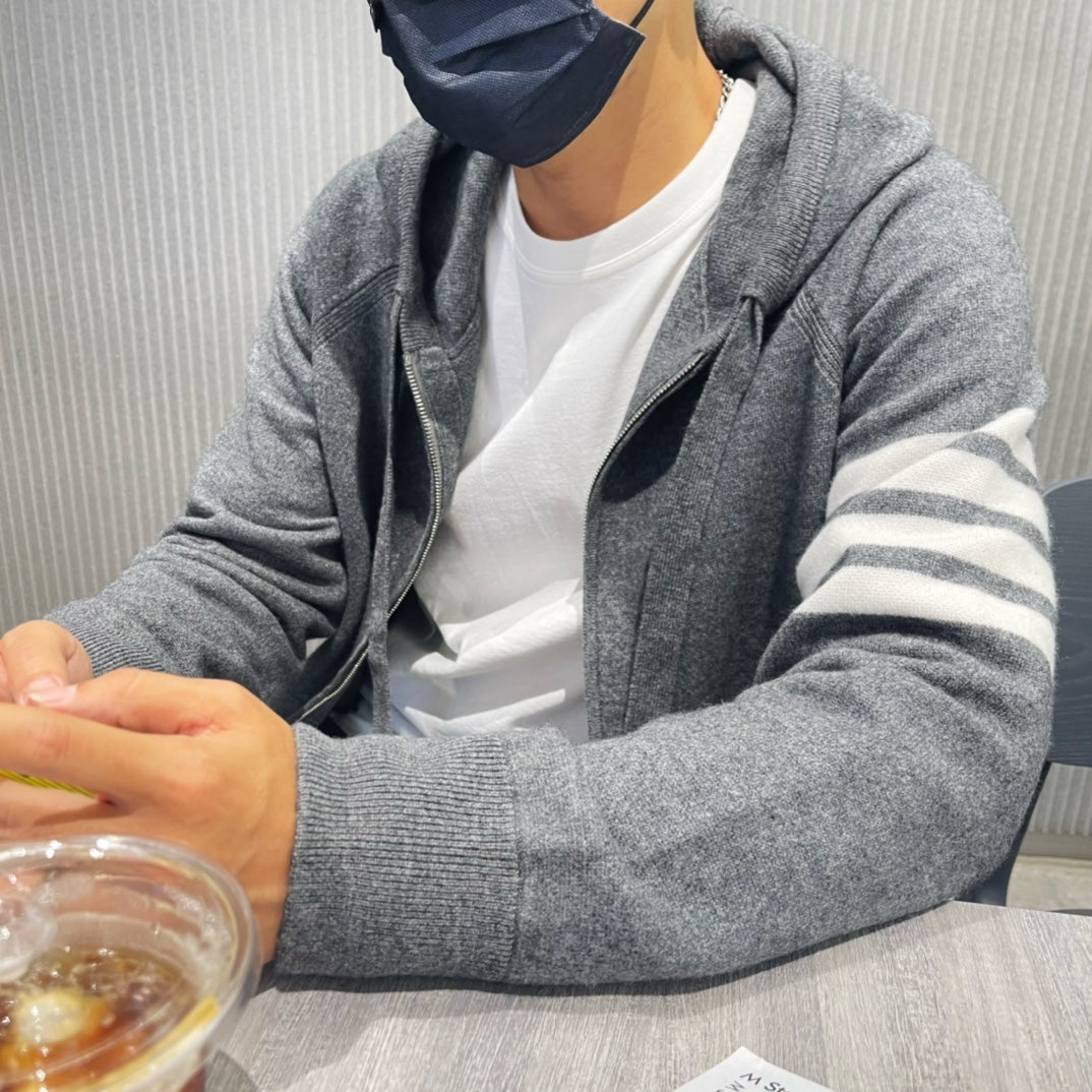 대리석 / 톰브라운 캐시미어 후드티