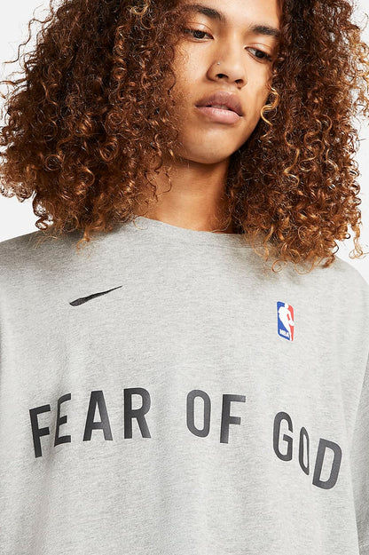 세나 / AIR FOG FEAR OF GOD 휴일 공동 하이 스트리트 스포츠 느슨한 프린트 반팔 티셔츠
