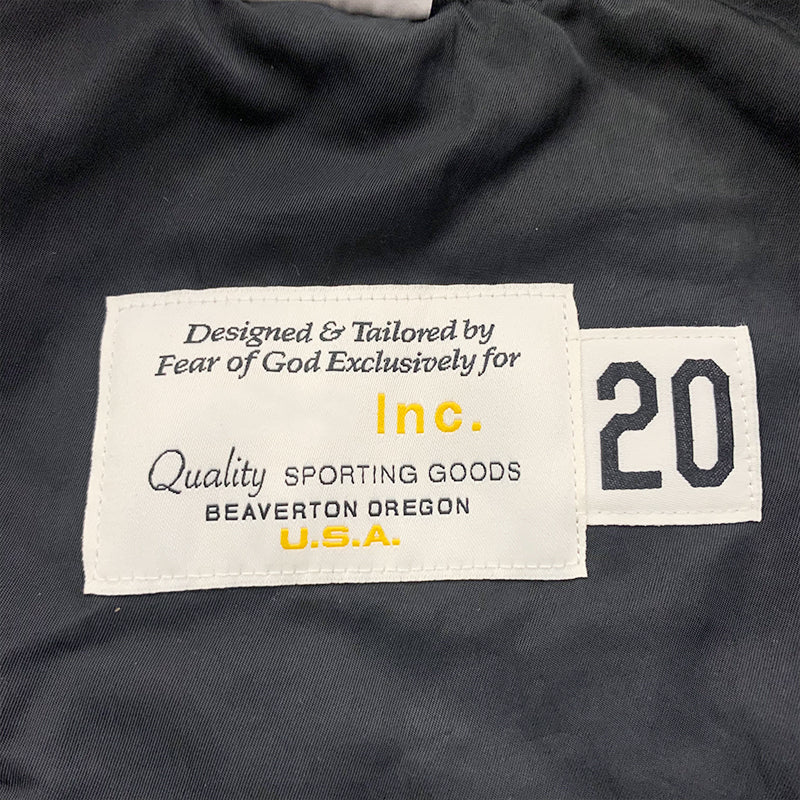 세나 /  AIR FOG FEAR OF GOD 홀리데이 조인트 하이 스트리트 지퍼 나일론 반팔 셔츠