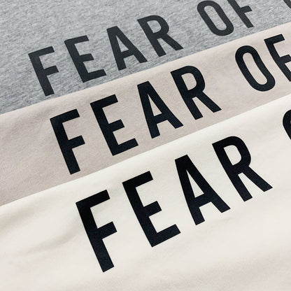 세나 / AIR FOG FEAR OF GOD 휴일 공동 하이 스트리트 스포츠 느슨한 프린트 반팔 티셔츠