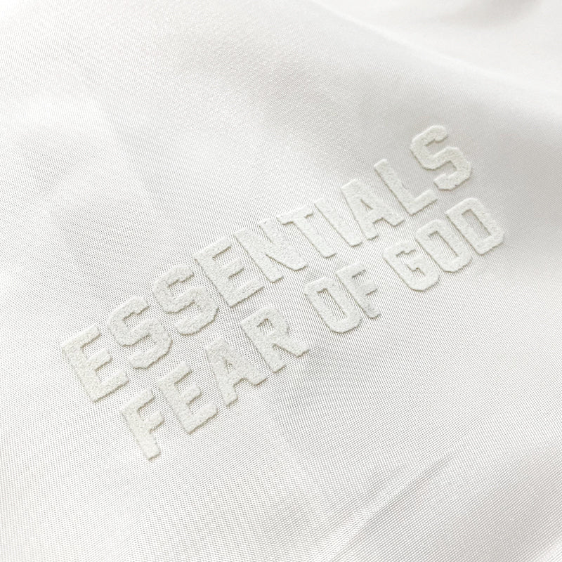 세나 /  FOG ESSENTIALS 여덟 번째 시즌 더블 라인 하이 스트리트 루즈 플로킹 프린트 AB 버튼 반팔 셔츠