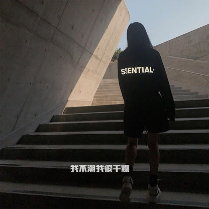 세나 /  FOG ESSENTIALS FEAR OF GOD 더블 라인 하이 스트리트 3M 반사 느슨한 바닥 긴팔티