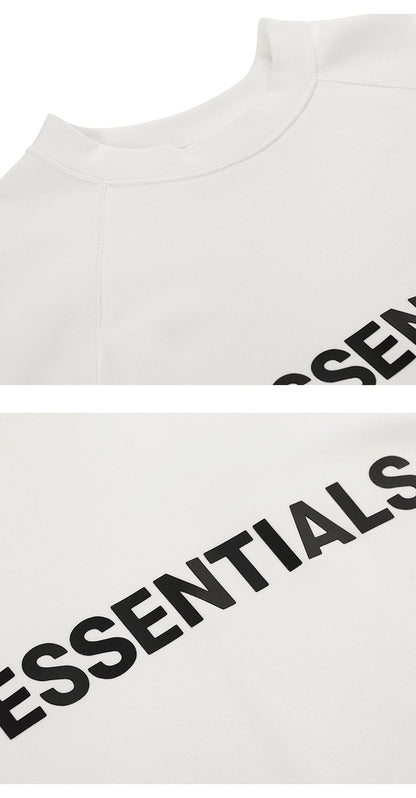 세나 / FOG ESSENTIALS FEAR OF GOD 일곱 번째 시즌 이중선 풀 문자 인쇄 스웨터