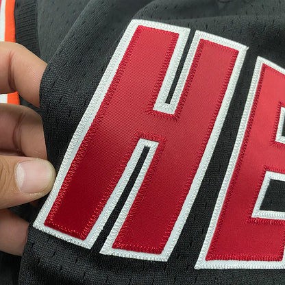 세나 / 하이 스트리트 헤비 자수 더블 레이어 스포츠 메쉬 Heat 농구 반바지