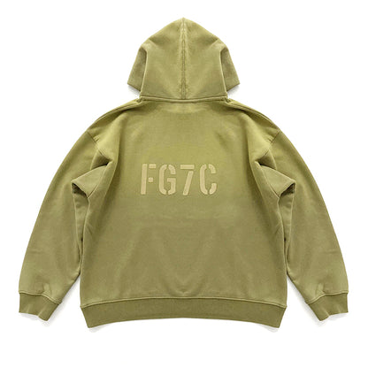 세나 /  FOG FEAR OF GOD 일곱 번째 시즌 메인 라인 FG7C 프린트 후드 티 올드 루즈 스웨터