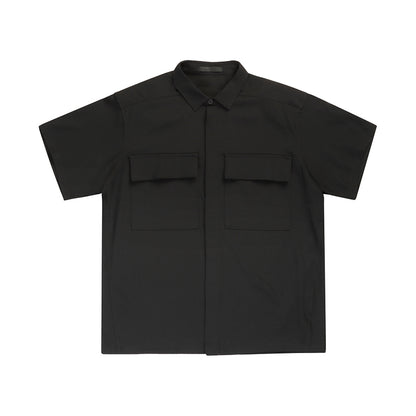 세나 / FOG FEAR OF GOD 메인 라인 7번째 시즌 하이 스트리트 아세테이트 캐주얼 포켓 반소매 셔츠