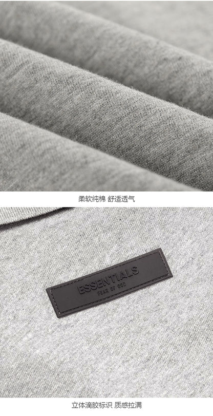세나 / 더블 트랙 하이 스트리트 루즈 블랙 플로킹 프린트 라펠 긴팔 POLO