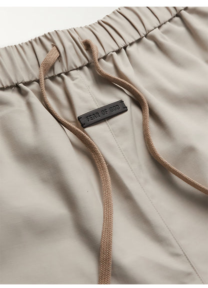 세나 / FOG FEAR OF GOD 시즌 8 메인 라인 하이 스트리트 루즈 캐주얼 영원한 Drawstring 나일론 반바지