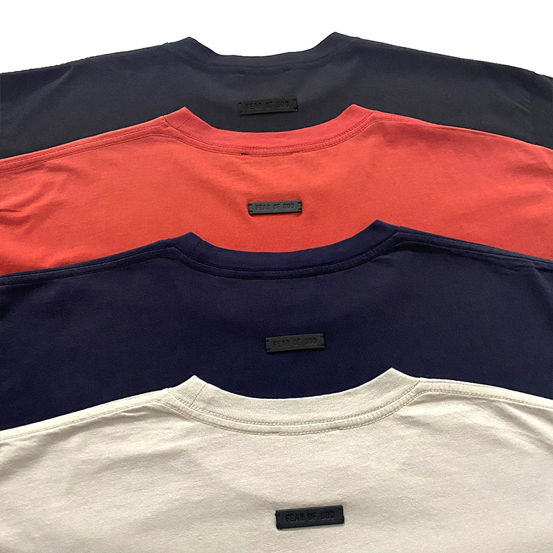 세나 / FOG FEAR OF GOD 일곱 번째 시즌 메인 라인 하이 스트리트 루즈 넘버 7 플로킹 프린트 반팔 티셔츠