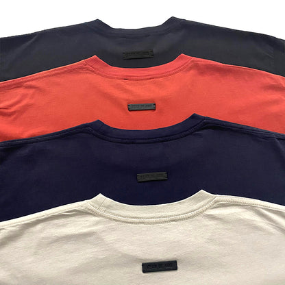 세나 / FOG FEAR OF GOD 일곱 번째 시즌 메인 라인 하이 스트리트 루즈 넘버 7 플로킹 프린트 반팔 티셔츠
