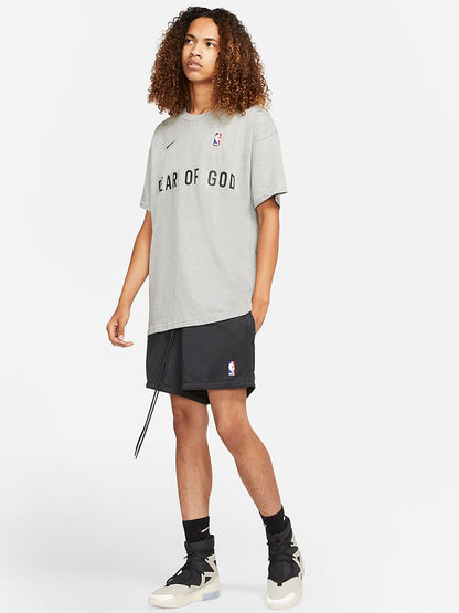 세나 / AIR FOG FEAR OF GOD 휴일 공동 하이 스트리트 스포츠 느슨한 프린트 반팔 티셔츠