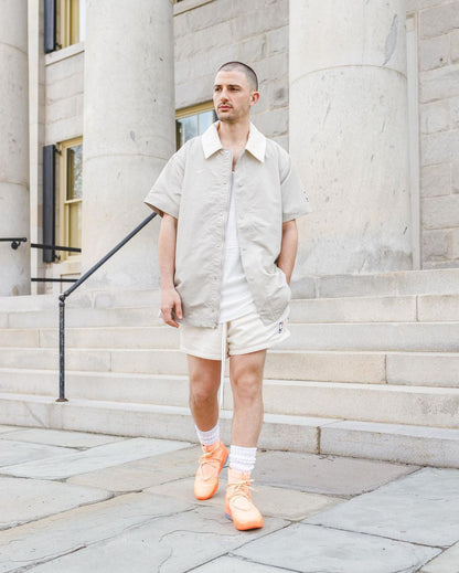 세나 /  AIR FOG FEAR OF GOD 홀리데이 조인트 하이 스트리트 지퍼 나일론 반팔 셔츠