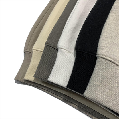 세나 / FOG ESSENTIALS FEAR OF GOD 일곱 번째 시즌 더블 라인 하이 스트리트 반사 문자 스탠드 칼라 스웨터