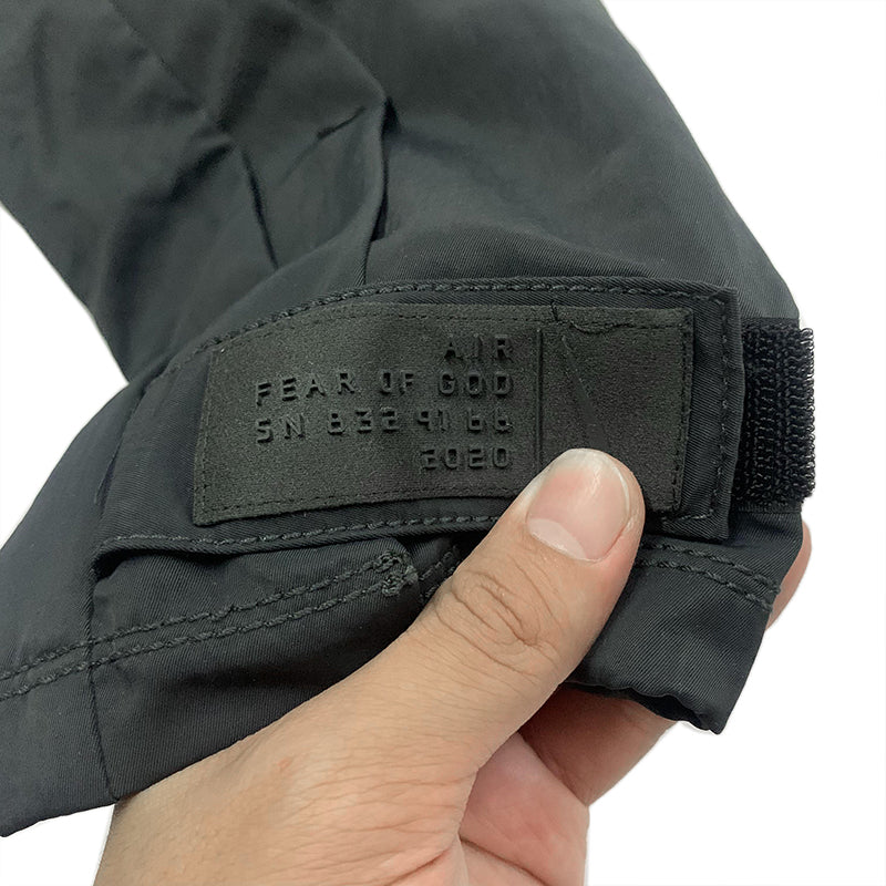 세나 / AIR FOG FEAR OF GOD 연명 하이 스트리트 홀리데이 버튼 업 바지 스포츠 나일론 바지