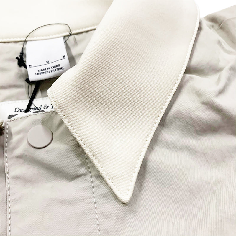 세나 /  AIR FOG FEAR OF GOD 홀리데이 조인트 하이 스트리트 지퍼 나일론 반팔 셔츠