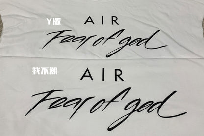 세나 / 탑 FOG AIR FEAR OF GOD 콜라보레이션 루즈핏 나시 민소매티셔츠