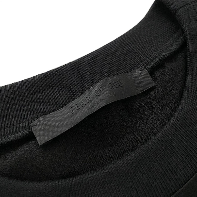 세나 / FOG FEAR OF GOD 시즌 7 메인 라인 하이 스트리트 루즈 캐주얼 아세테이트 아이스 실크 반팔