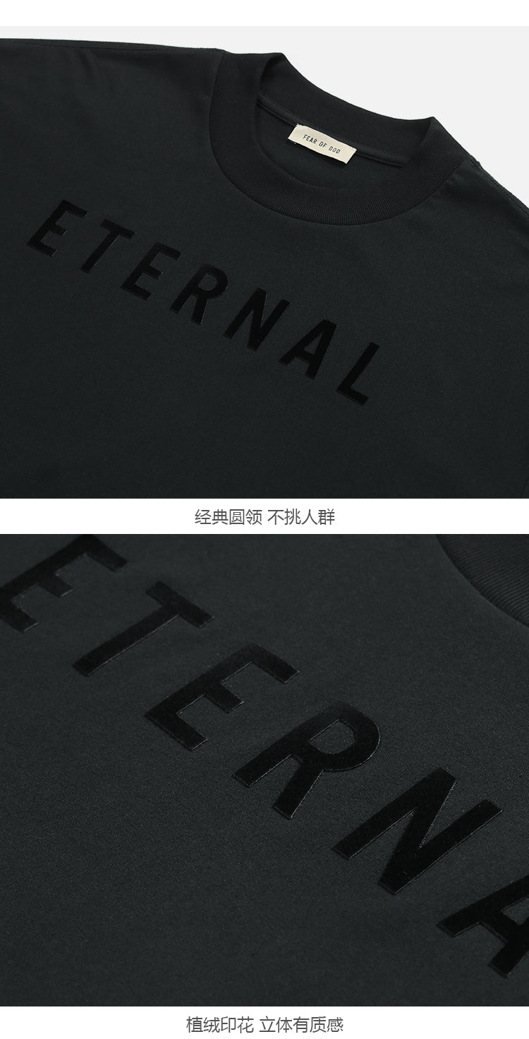 세나 / ETERNAL 이터널 시리즈 루즈 후록킹프린트 반소매