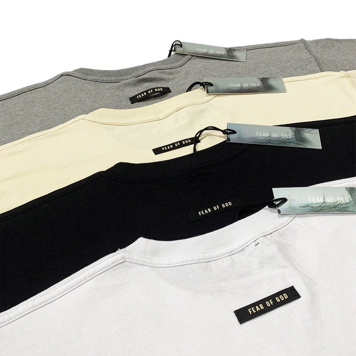 세나 / FOG FEAR OF GOD 여섯 번째 시즌 메인 라인 루즈 하이 스트리트 FG 풍부하고 고귀한 프린트 내마모성 반팔 티셔츠