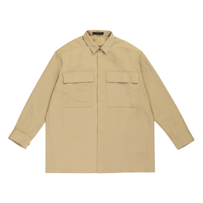 세나 / FOG FEAR OF GOD 메인 라인 7번째 시즌 하이 스트리트 아세테이트 캐주얼 포켓 긴소매 셔츠