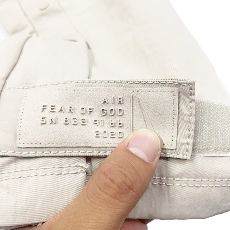 세나 / AIR FOG FEAR OF GOD 연명 하이 스트리트 홀리데이 버튼 업 바지 스포츠 나일론 바지