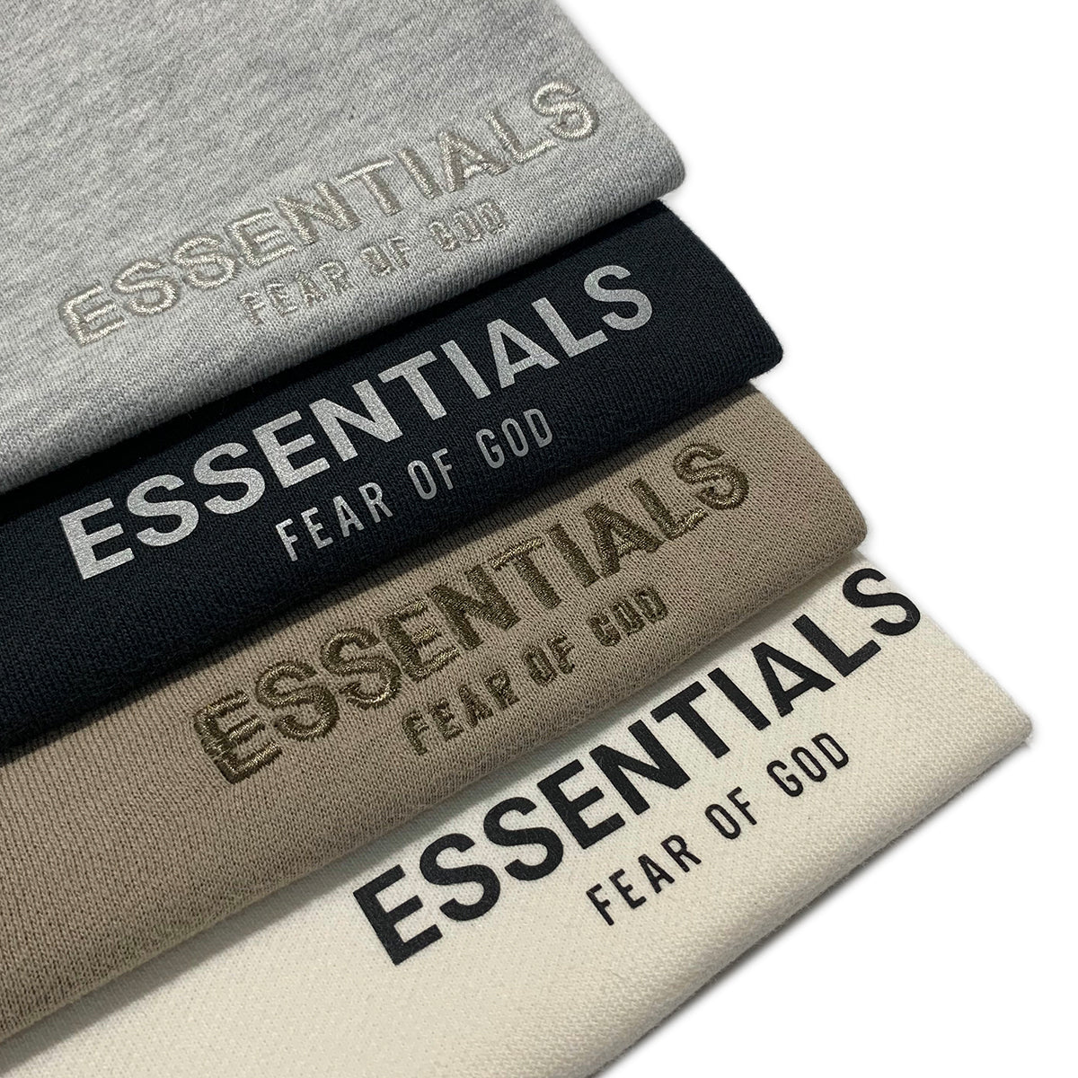 세나 /  FOG FEAR OF GOD ESSENTIALS 더블 라인 하이 스트리트 스포츠 및 레저 3M 반사 반바지