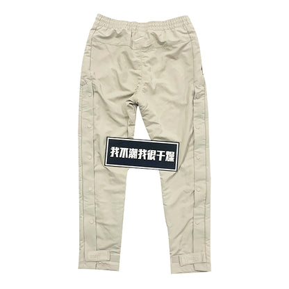 세나 / AIR FOG FEAR OF GOD 연명 하이 스트리트 홀리데이 버튼 업 바지 스포츠 나일론 바지