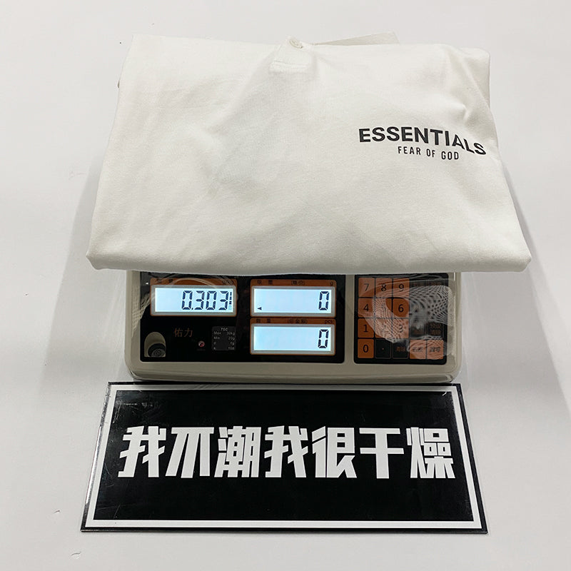세나 / FOG ESSENTIALS FEAR OF GOD 더블 라인 하이 스트리트 캐주얼 3M 반사 반팔 폴로 셔츠