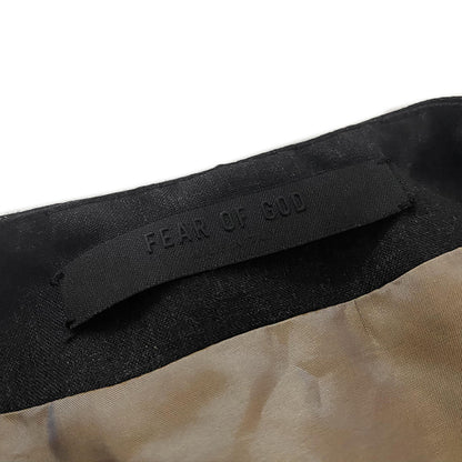 세나 / FEAR OF GOD FOG 메인 라인 일곱 번째 시즌 하이 스트리트 퓨어 울 캐주얼 칼라리스 수트 재킷
