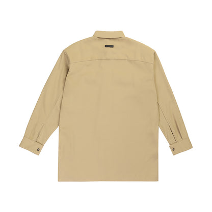 세나 / FOG FEAR OF GOD 메인 라인 7번째 시즌 하이 스트리트 아세테이트 캐주얼 포켓 긴소매 셔츠