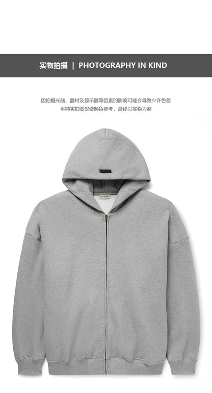 세나 / FEAR OF GOD FOG 여덟 번째 시즌 메인 라인 ETERNAL 이터널 시리즈 루즈 지퍼 후드