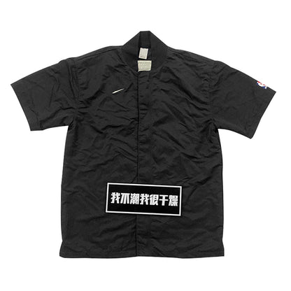 세나 /  AIR FOG FEAR OF GOD 홀리데이 조인트 하이 스트리트 지퍼 나일론 반팔 셔츠