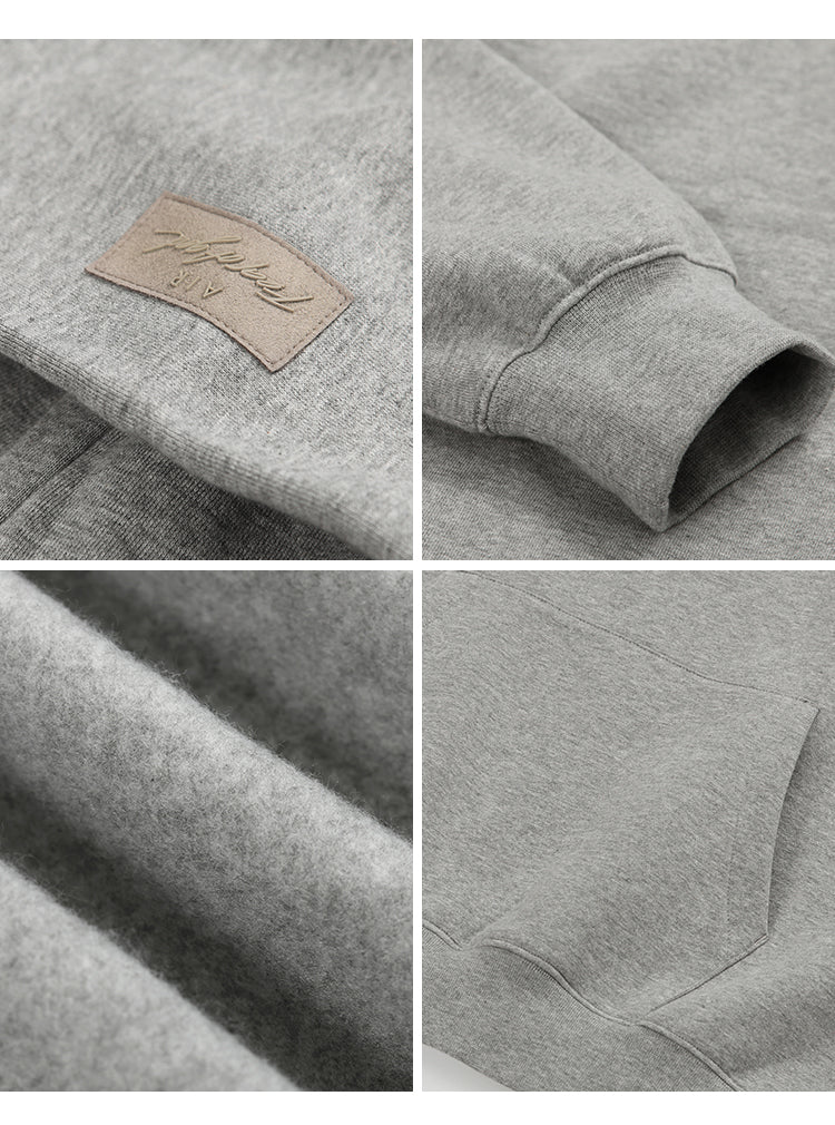 세나 /  AIR FOG FEAR OF GOD 휴일 공동 하이 스트리트 스포츠 까마귀 느슨한 후드 스웨터