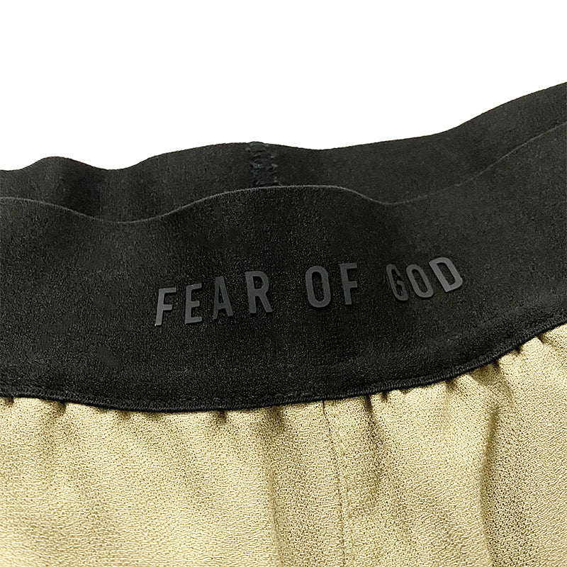 세나 /  FOG FEAR OF GOD 시즌 7 메인 라인 하이 스트리트 느슨한 탄성 허리 아세테이트 울 바지