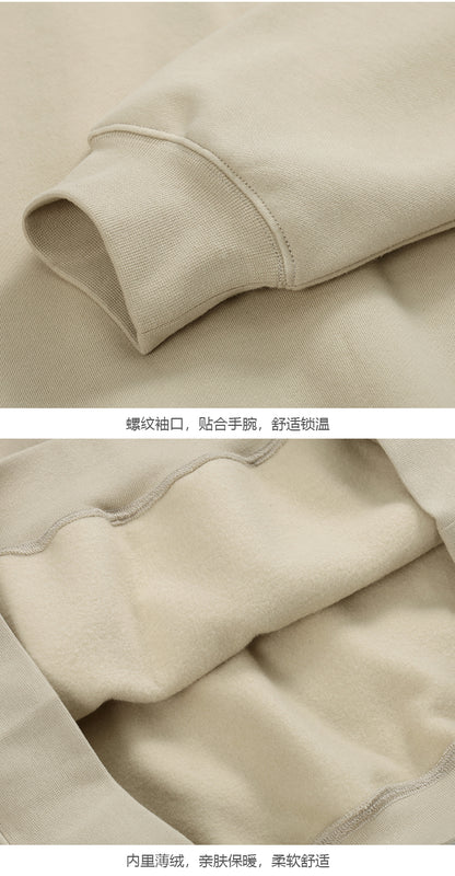 세나 /  AIR FOG FEAR OF GOD 휴일 공동 하이 스트리트 스포츠 까마귀 느슨한 후드 스웨터