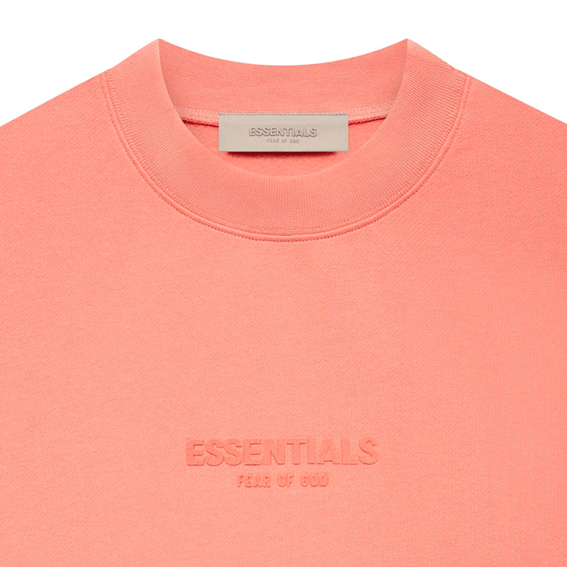 세나 / FOG ESSENTIALS 여덟 번째 시즌 더블 라인 하이 스트리트 루즈 캐주얼 플로킹 프린트 노헴 스웨터