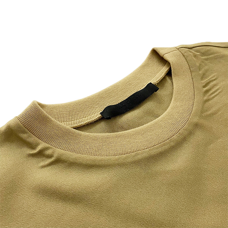 세나 / FOG FEAR OF GOD 시즌 7 메인 라인 하이 스트리트 루즈 캐주얼 아세테이트 아이스 실크 반팔