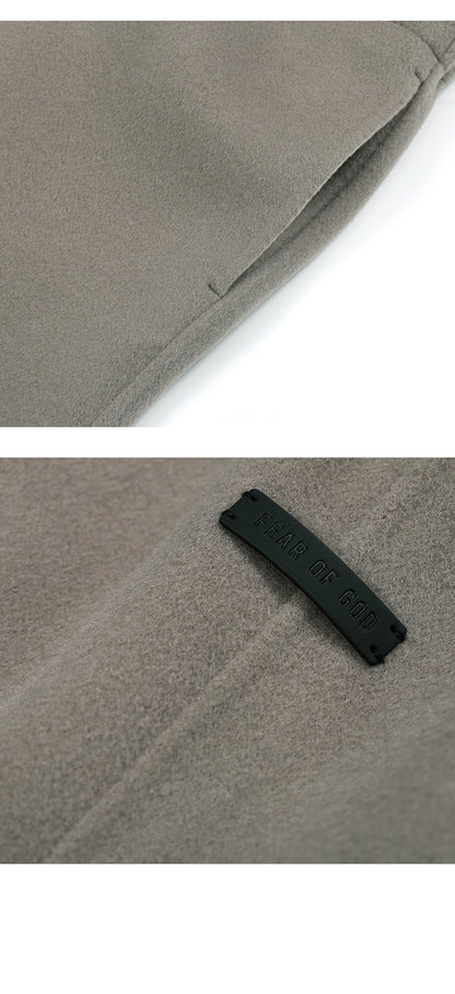 세나 /  FOG FEAR OF GOD 메인 라인 이터널 시리즈 울 매니저 데모 넓은 입 드로스트링 팬츠