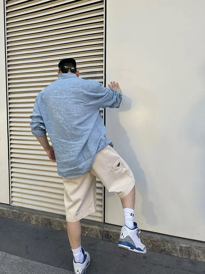 gw/프라다 남성 작업복 반바지