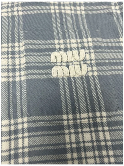 타일공장 / 미우미우 남성 체크 셔츠