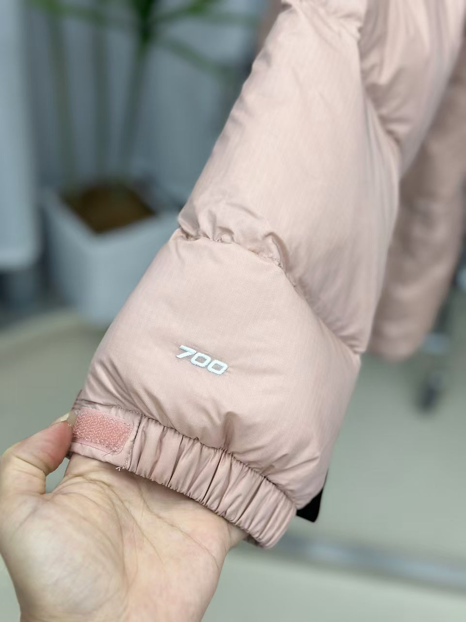 닌자스톤/노스페이스 남성 패당 자켓 핑크