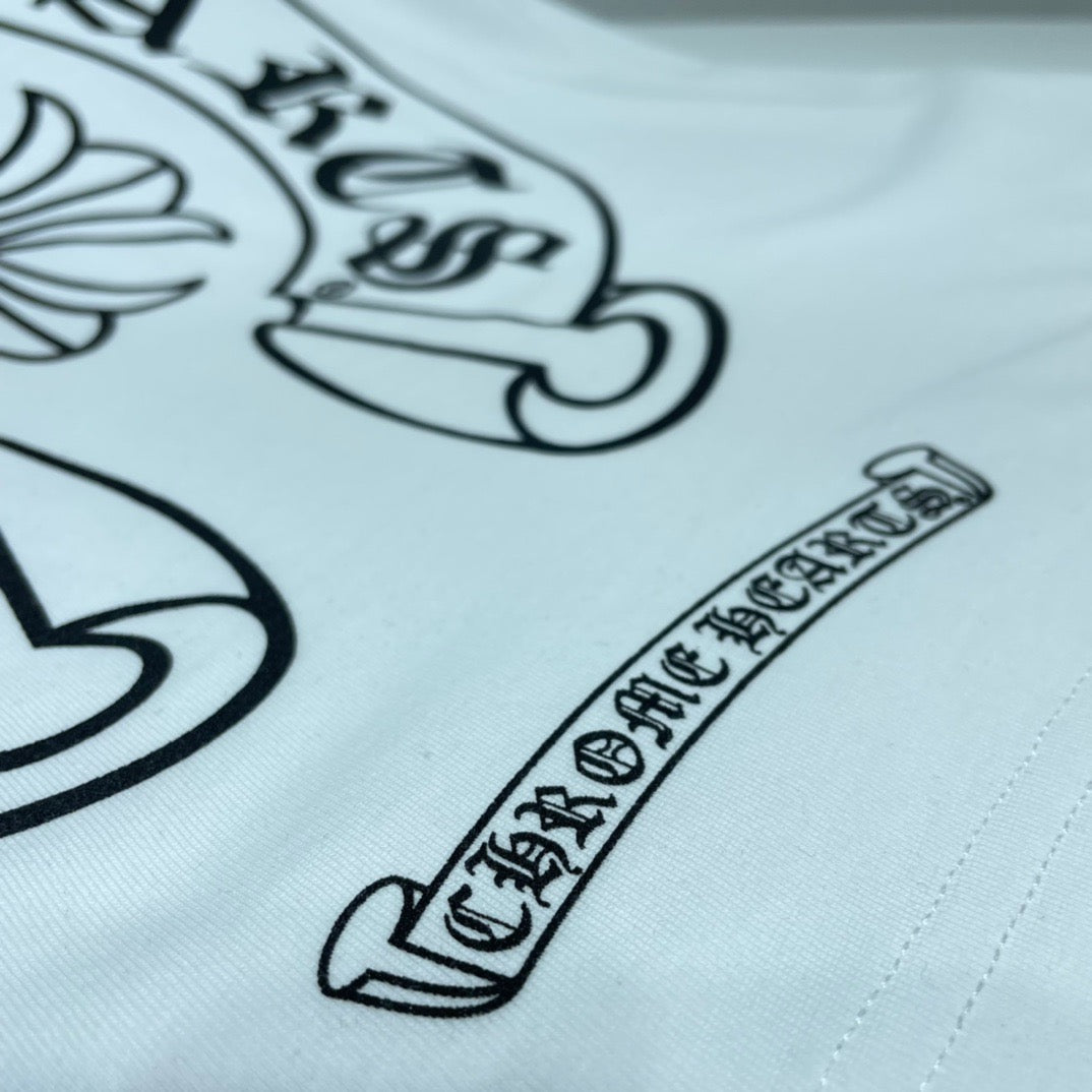 ZB / 크롬하츠 오리지널 컬러말굽소매 긴팔티셔츠 Tee