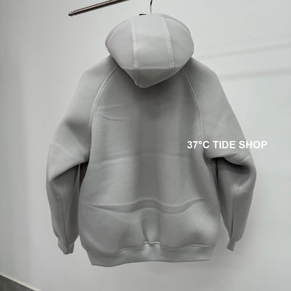 37도 / 팔라스 후드자켓 , P2426-MESHER JACKET ARCTIC GREY