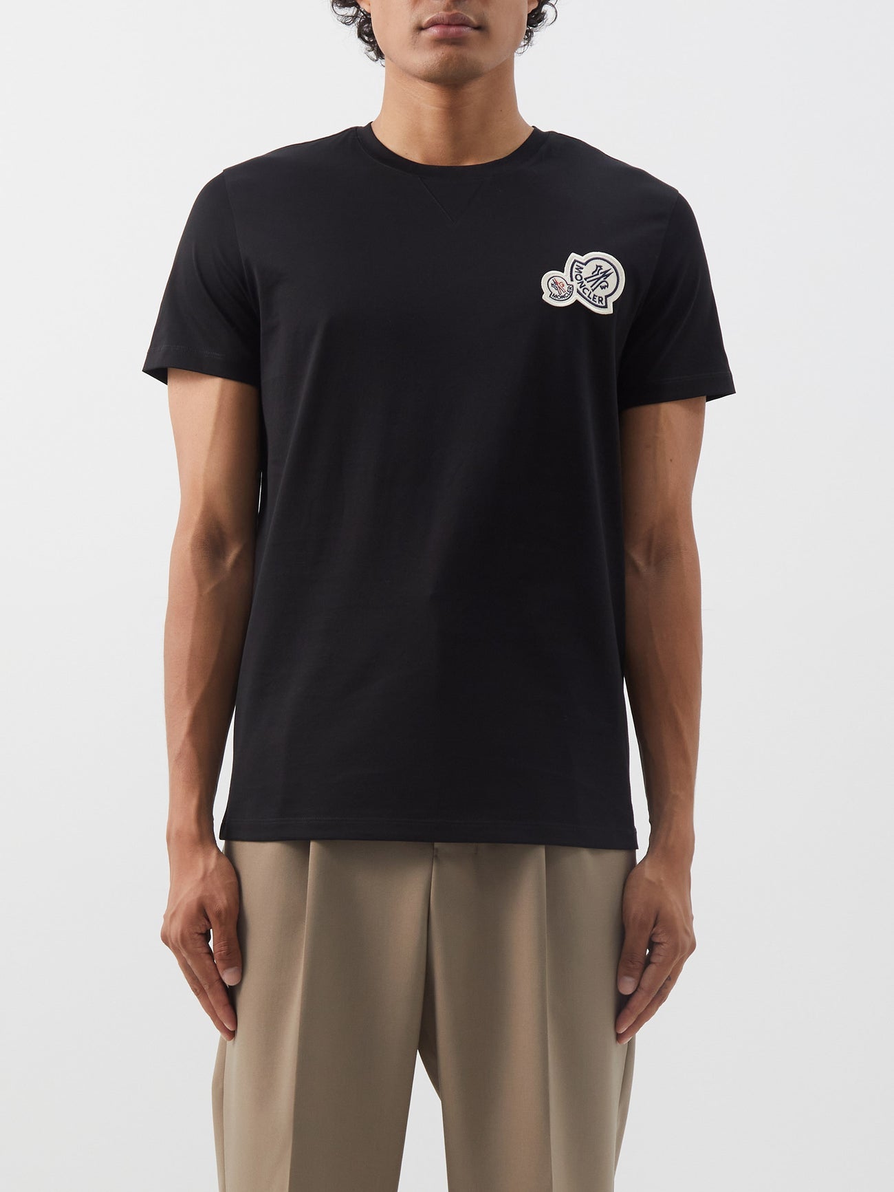 탑몽*x/ 몽*레어 남성 Two Badge T-Shirt 티셔츠 반팔