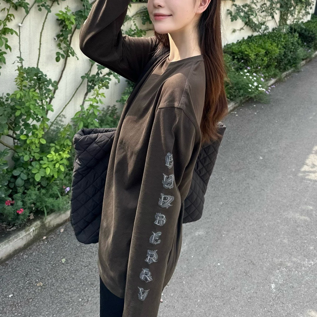 대리석 / 24FW 버버리 긴팔 티셔츠