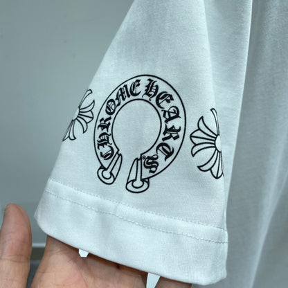 ZB / 크롬하츠 오리지널 컬러말굽로고 반팔티셔츠 Tee