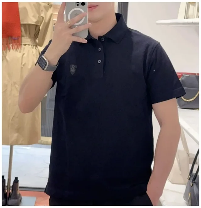 타일공장 / 버버리 남성 폴로넥 반팔 셔츠